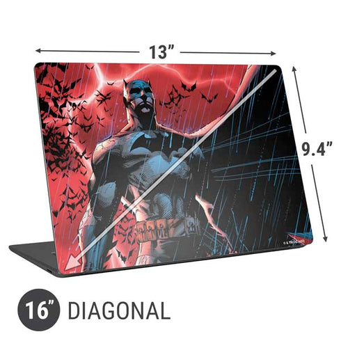 DC Comics Batman All Star Batman & Robin, the Boy Wonder Cover #2 By Jim Lee Universal Laptop 16in (13 x 9.4in) Skin